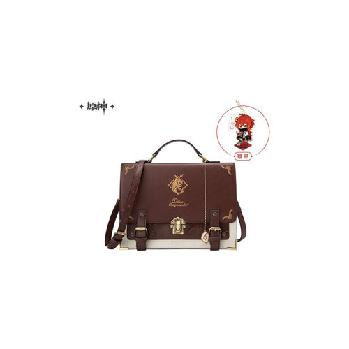 Genshin Impact PU Leather Messenger Bag Diluc