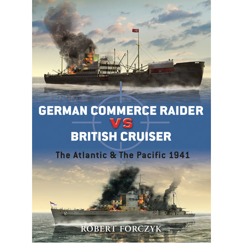 German Commerce Raider vs British Cruiser