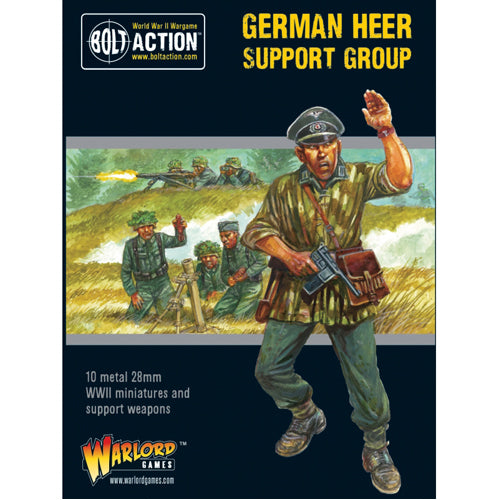 German Heer Support Group (HQ, Mortar & MMG)