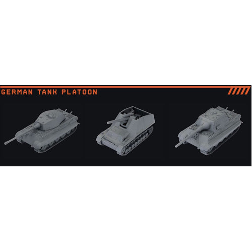 German Tank Platoon (Tiger II, Hummel, Jagdtiger)
