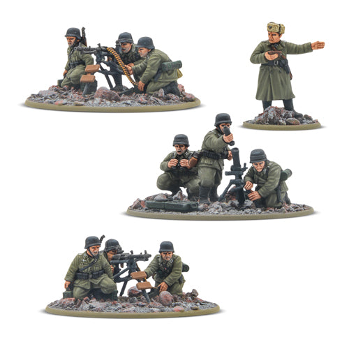 German Veterans Heavy Weapons platoon