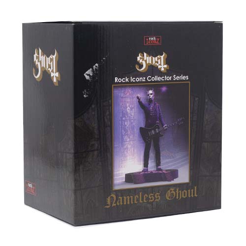 Ghost Nameless Ghoul (Black Guitar) Rock Iconz Statue