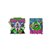 Ghostbusters Shush & Slime Enamel Pin Badge Set