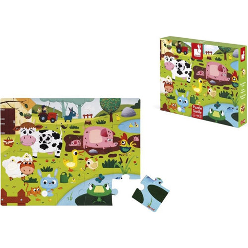 Giant Tactile Puzzle Farm Animals