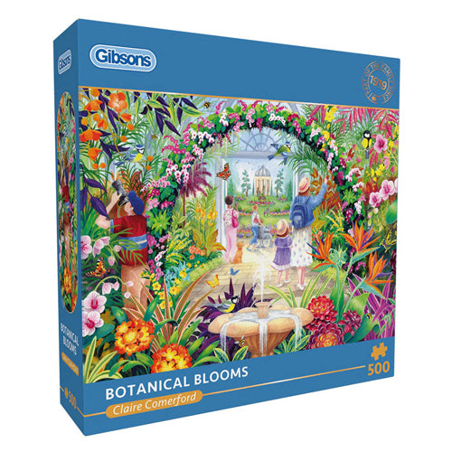 Gibsons - Botanical Blooms - 500 Piece Jigsaw Puzzle