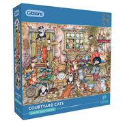 Gibsons: Courtyard Cats Puzzle (1000 Pieces)