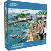 Gibsons - Dining at Tenby - 1000 Piece Jigsaw Puzzle