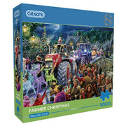 Gibsons: Farmer Christmas Puzzle (500XL Pieces)