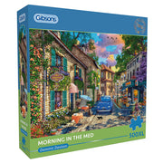 Gibsons - Morning in the Med - 500XL Piece Jigsaw Puzzle