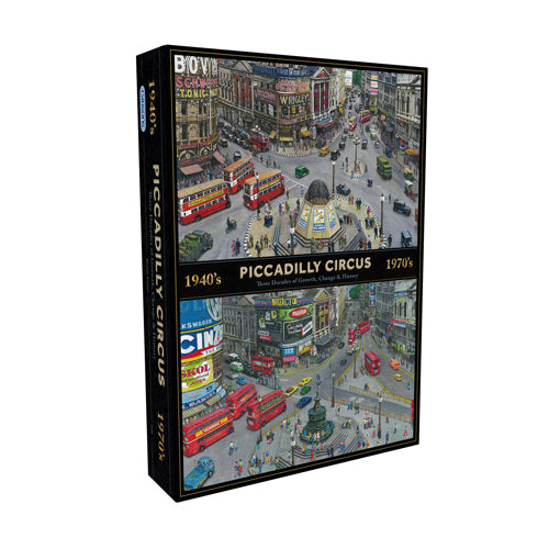 Gibsons - Piccadilly Through the Decades - 1000 Piece Jigsaw Puzzle