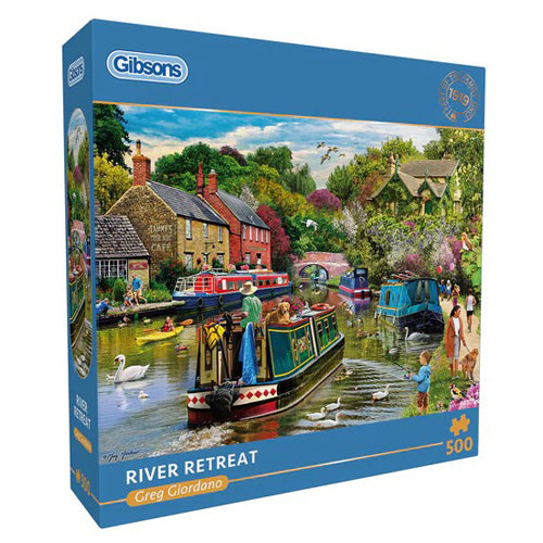 Gibsons - River Retreat - 500 Piece Jigsaw Puzzle