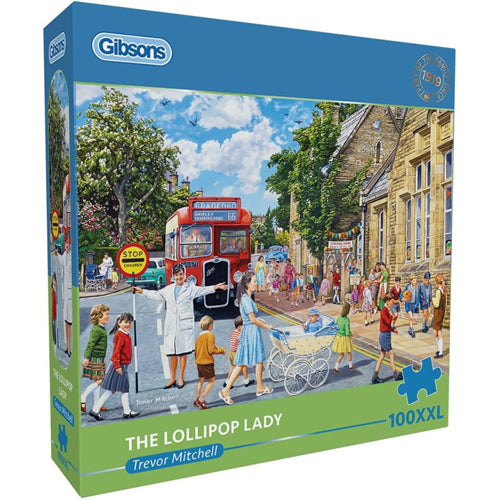Gibsons - The Lollipop Lady - 100XXL Piece Jigsaw Puzzle
