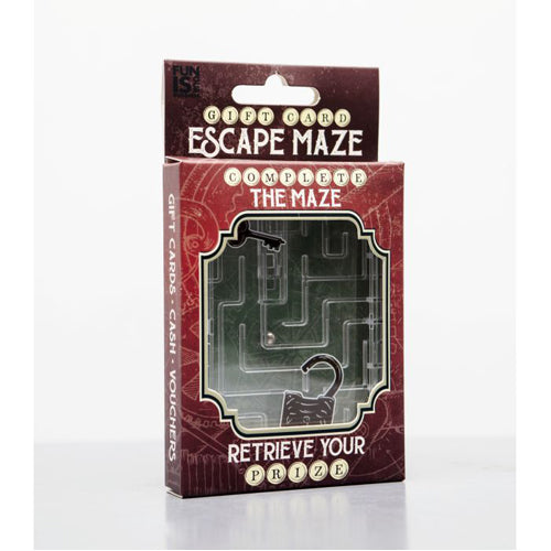Gift Card Escape Maze