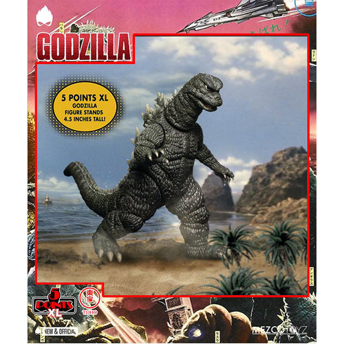 Godzilla: Destroy All Monsters - 5 Points 4 Figures XL Round 1 Pack (Godzilla, Mothra, Anguirus, and Rodan)