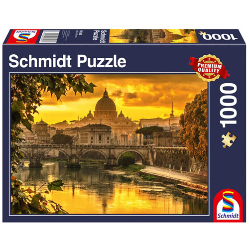 Golden light over Rome (1000pc)