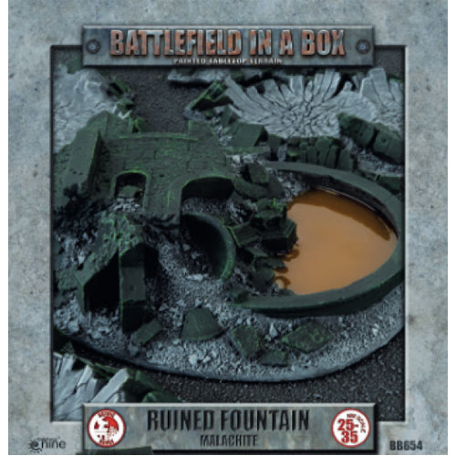 Gothic Battlefields: Ruined Fountain - Malachite (x1)