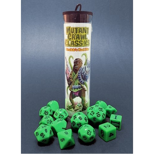 Grakk's Rad Dice: Mutant Crawl Classics RPG
