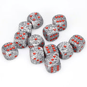 Granite: Speckled D6 Set of 12 (16mm)