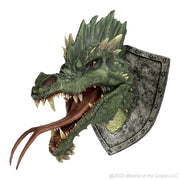 Green Dragon Trophy Plaque: D&D Replicas of the Realms