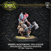 Grissel Bloodsong, Fell Caller Trollblood Trollkin Warlock