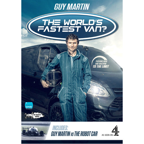 Guy Martin's The World's Fastest Van and Robot Car - DVD
