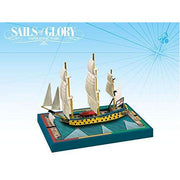HMS Leopard 1790 / HMS Isis 1774: Sails of Glory Ship Pack