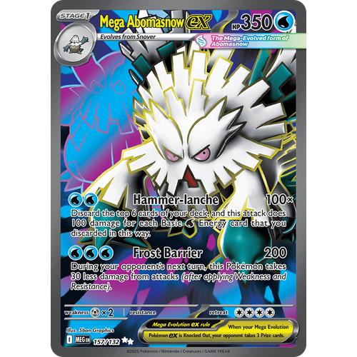 Mega Abomasnow EX MEG 157/132 - Holo