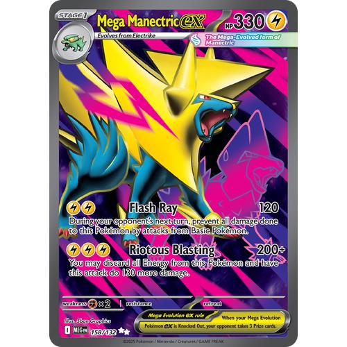 Mega Manectric EX MEG 158/132 - Holo