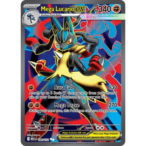 Mega Lucario EX MEG 160/132 - Holo