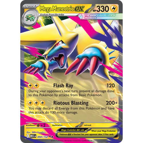 Mega Manectric EX MEG 50/132