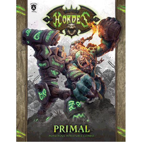 HORDES Primal Mk III Rulebook - Hardcover