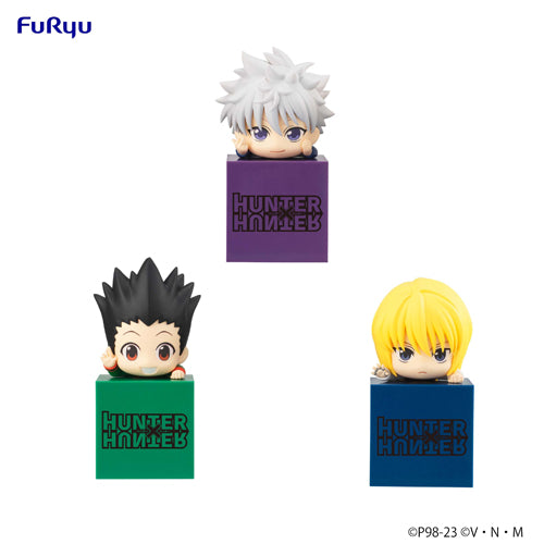 HUNTER&#2013265943HUNTER Hikkake Figure -Gon /Killua /Curapikt- set