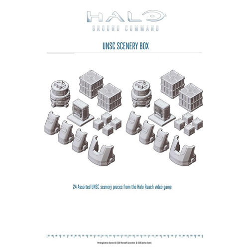 Halo: Flashpoint UNSC Scenery Set