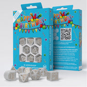 Happy Birthday Dice Set - Q Workshop 20 Years Anniversary