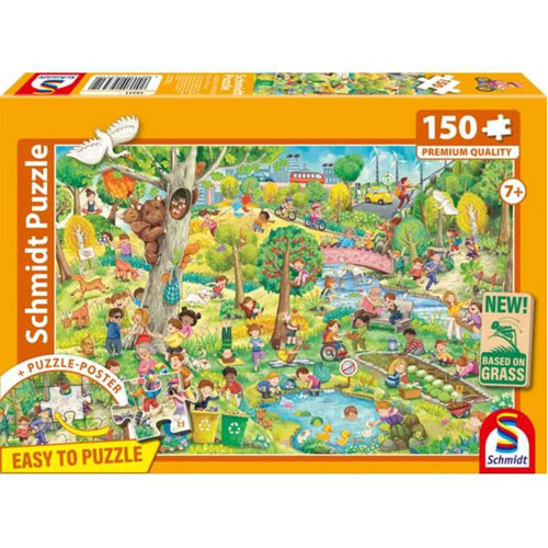 Happy Play, Happy Planet Puzzle - 150 Pieces