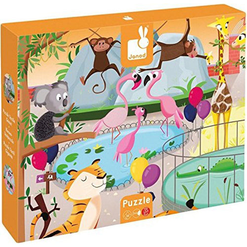 Haptic Puzzle At The Zoo 20 Pieces Children's Jigsaw Puzzle