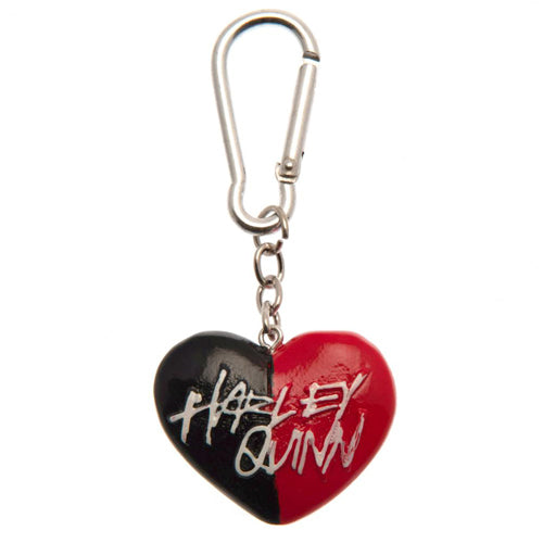 Harley Quinn (Heart) 3D Keychain