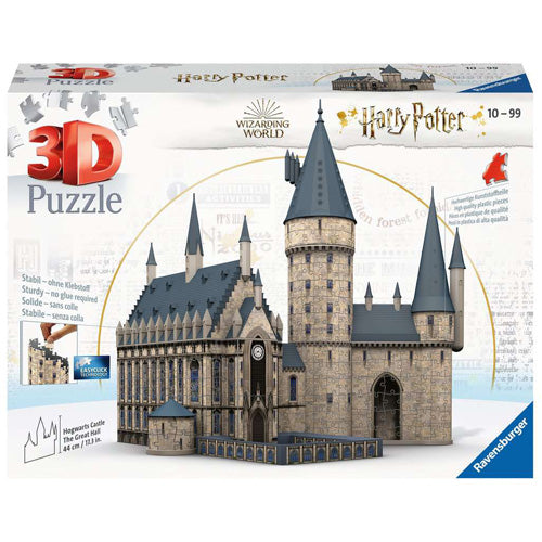 Harry Potter Hogwarts 3D Puzzle - 540 Pieces
