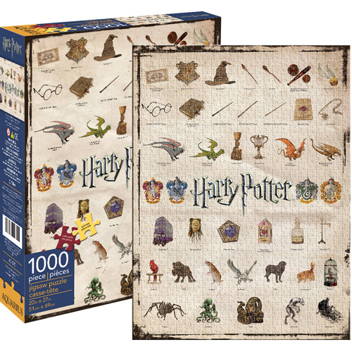 Harry Potter Icons - 1000pcs Puzzle