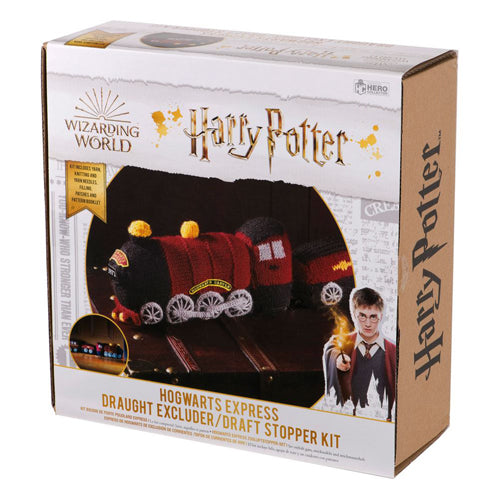 Harry Potter Knitting Kit Draught Stopper Hogwarts Express