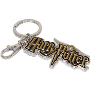 Harry Potter Logo Colour Pewter Keyring