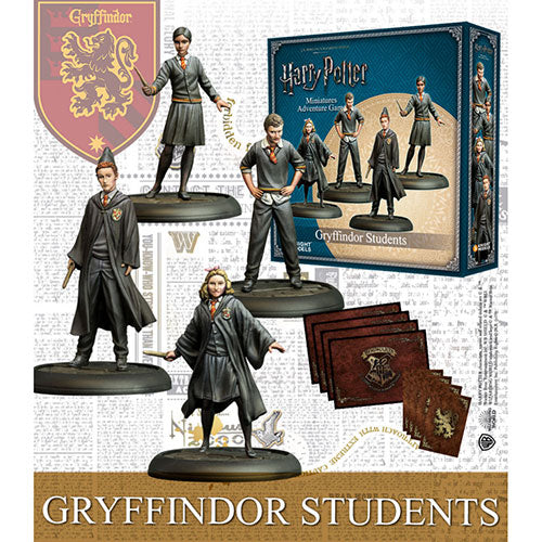 Harry Potter Miniatures Adventure Game Gryffindor Students