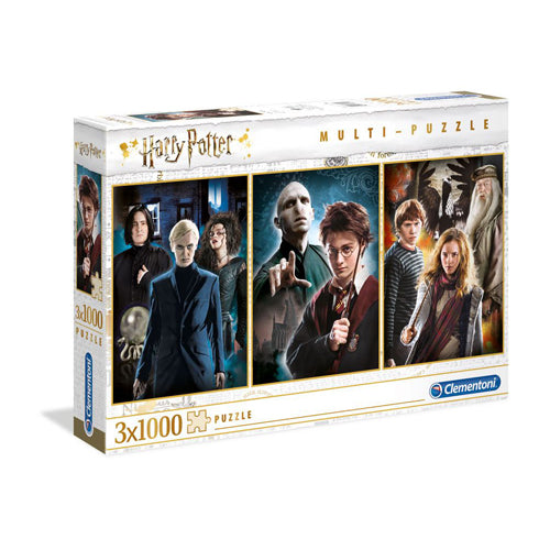 Harry Potter Multi Jigsaw Puzzle Characters (3 x 1000 pieces)