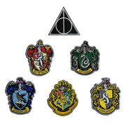 Harry Potter Patches 6-Pack House Crests