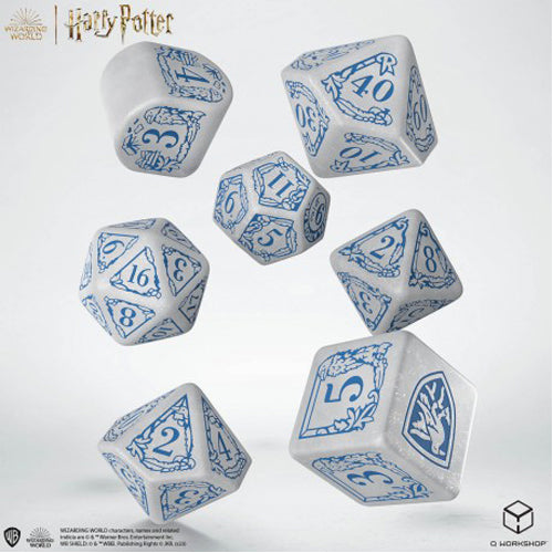Harry Potter Ravenclaw Modern Dice - White