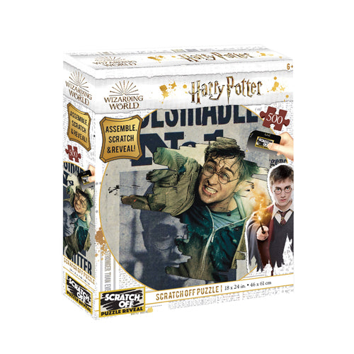 Harry Potter: Wanted Scratch Off Puzzle