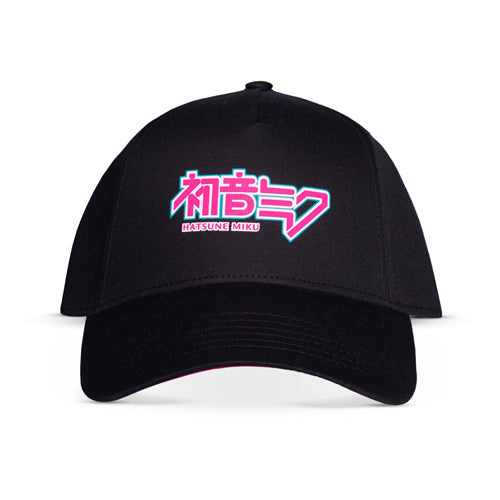 Hatsune Miku Curved Bill Cap Logo