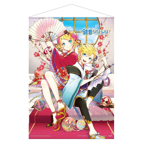 Hatsune Miku: Len and Rin Fabric Wall Scroll