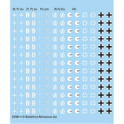Heer Panzer Decals (Mid & Late)
