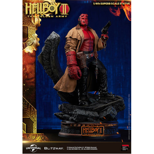 Hellboy II: The Golden Army Superb Statue 1/4 Hellboy 70 cm